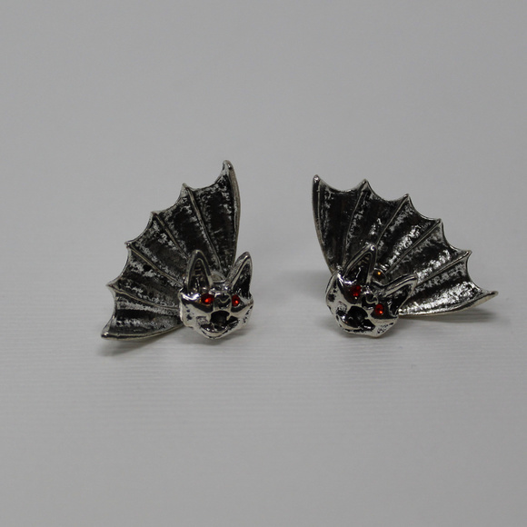Jewelry - Bat Earrings with Red Eyes!!!